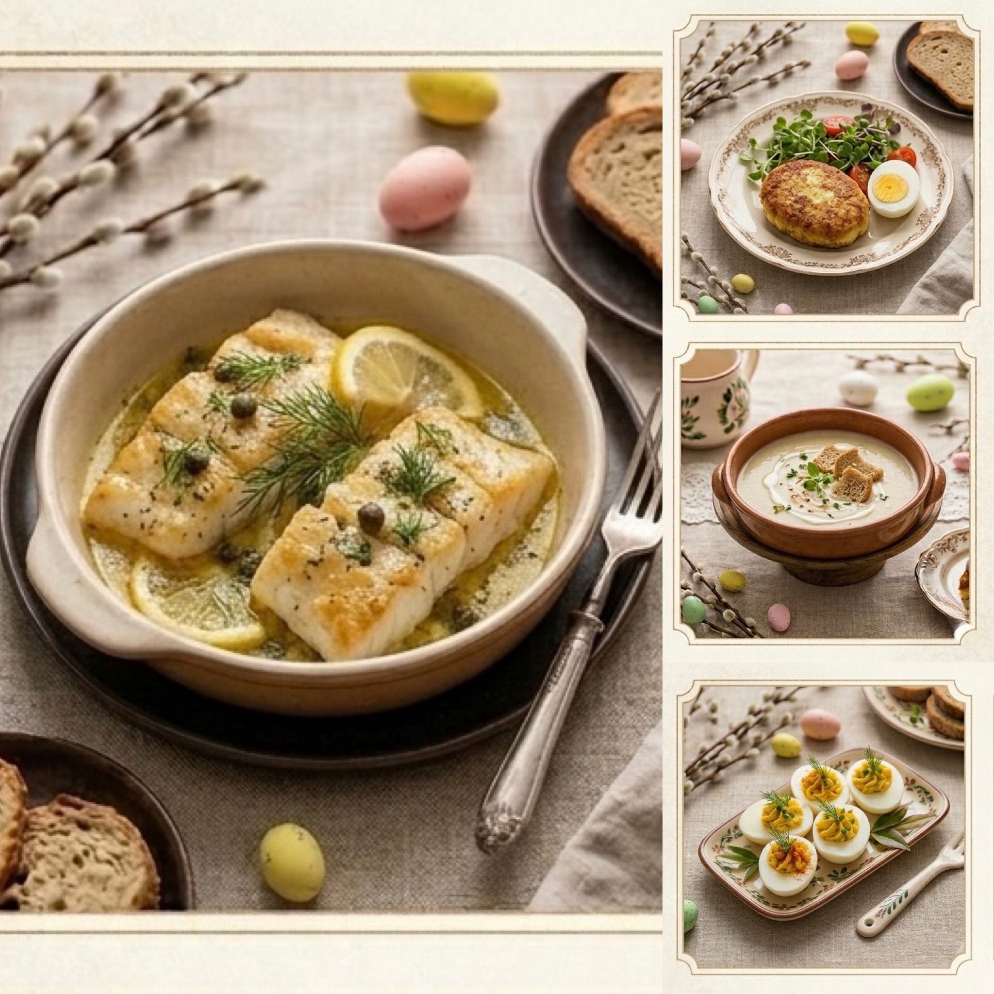 Wielkanocny zestaw rodzinny dla 6-8 osób