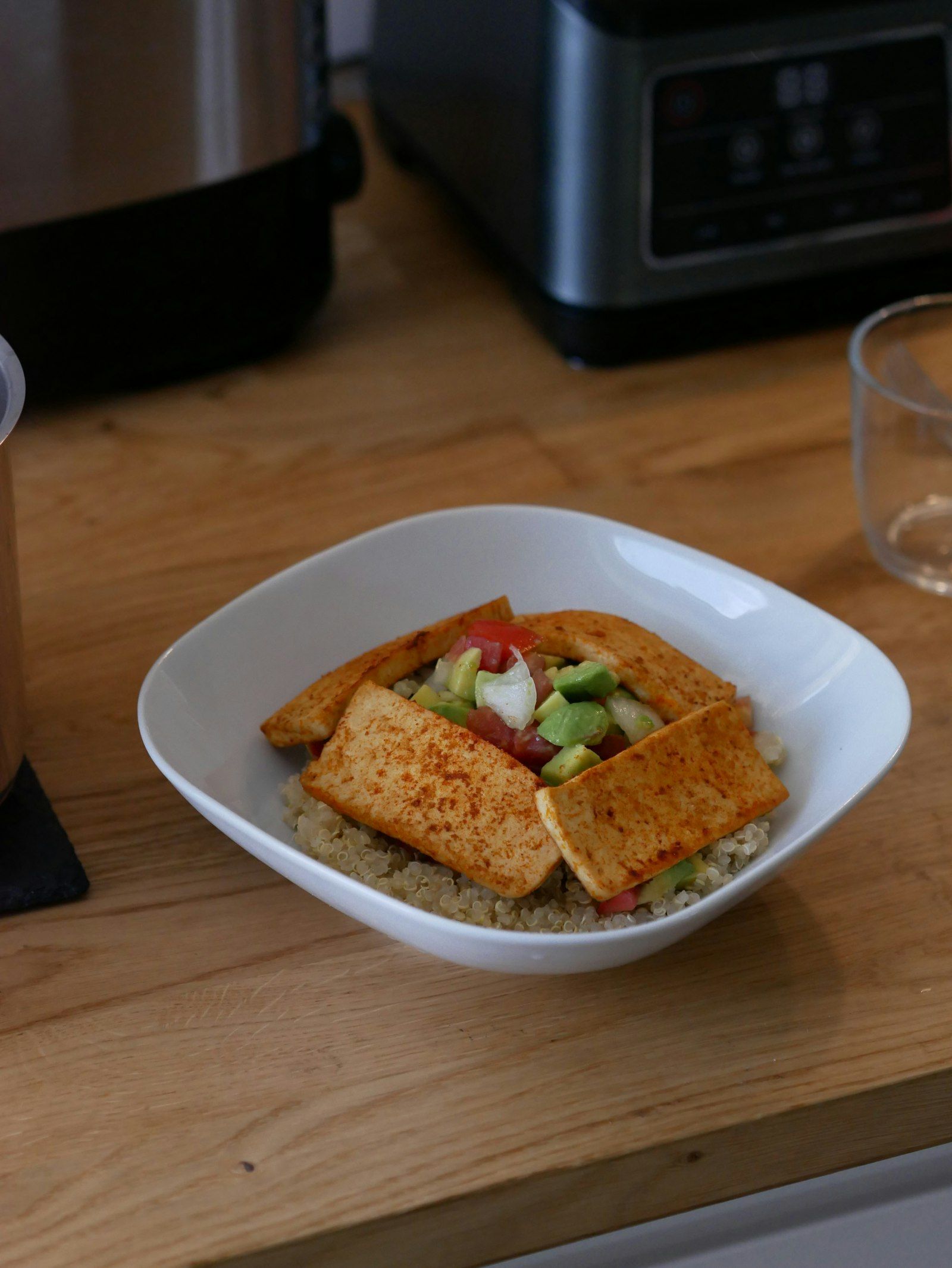 Tofu w misce